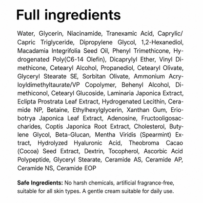 Korean Advanced Tranexamic Acid Brightening Cream