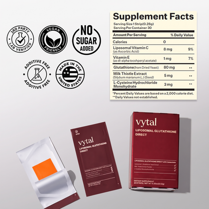 Liposomal Glutathione Brightening Strips